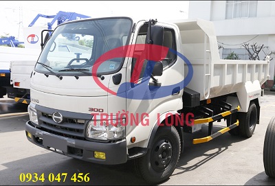 Xe ben Hino 4,5 tấn bửng liền, nhập khẩu - Ga điện